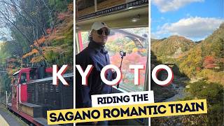 RIDING THE SAGANO ROMANTIC TRAIN | KYOTO DAY TRIP