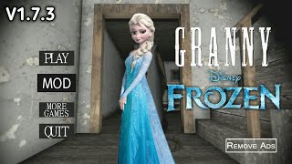 Granny Is Elsa Mod v1.7.3 | Door Escape Full Gameplay