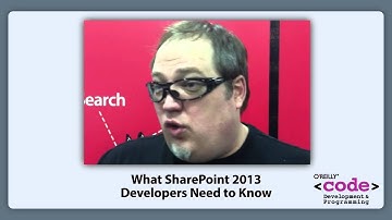 What SharePoint 2013 Developers Need to Know