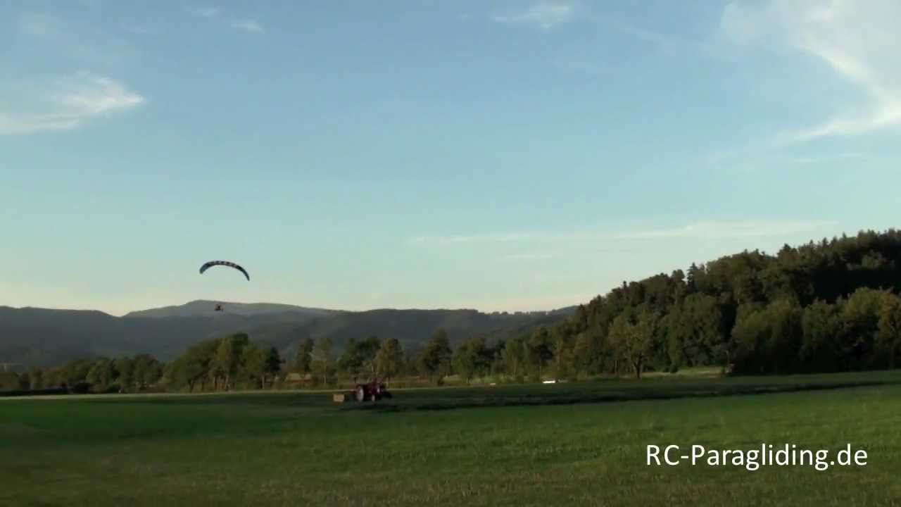 Spiral 3.2 flight no3, RC-Paraglider, Opale Paramodels, Bodenstart