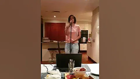 Jacinta Azzi singing Hope Is A Dangerous Thing