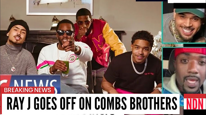 Diddy’s Sons Gets in Altercation with Ray J Over Their Father & Chris Brown Steps In