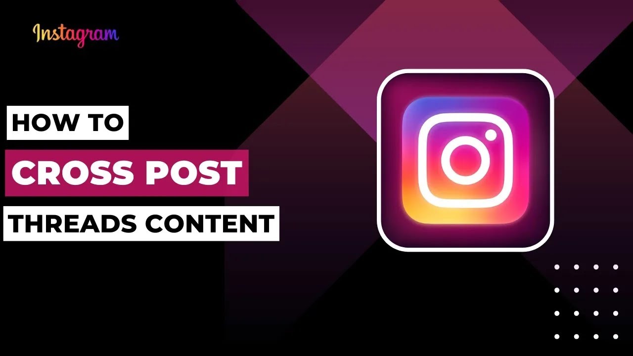 How To Cross Post Threads Content To Instagram Reel ! - YouTube