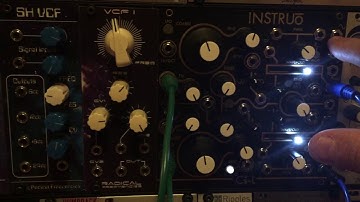 FMing with wavefolders and a vca #modularsynth #eurorack