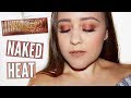 NEW URBAN DECAY NAKED HEAT PALETTE MAKEUP TUTORIAL &amp; REVIEW