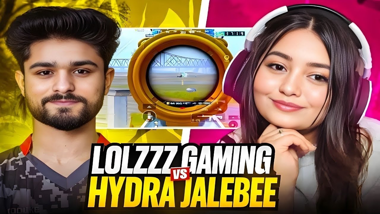 🔥 Girl Gamer Vs LolzZz Gaming 🤯| Hydra Jalabee Vs LolzZz Gaming 🔥☠️