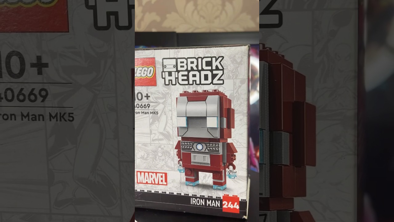 ЛЕГО BRICKHEADZ MK5 40669 | обзор 