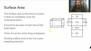 Surface Area and Volume of Rectangular Prisms