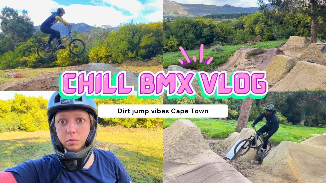 Biggest Dirt Jump yet My BMX vlog series Cape Town YouTube