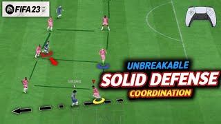 How to defend with purpose and keep your team shape organised to defend as a top player_FIFA 23