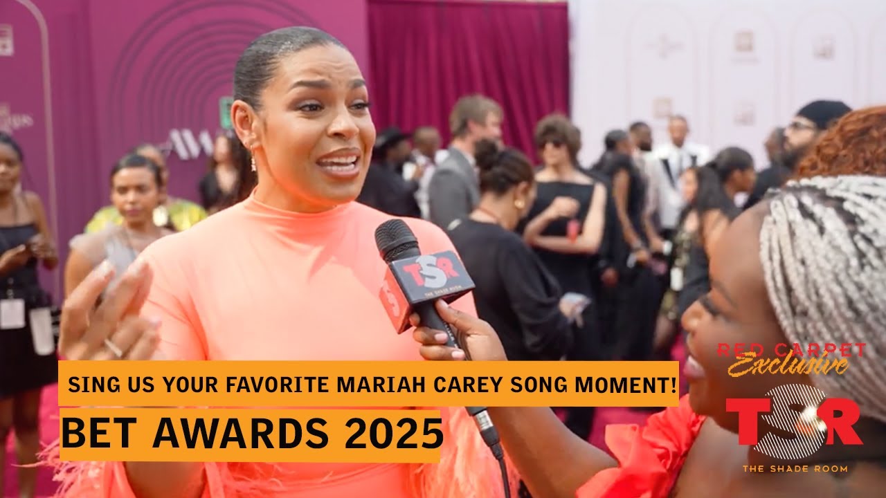 Mariah Carey Gets Her Flowers! Celebs Sing Their Favorite Mariah Moments on the BET Red Carpet