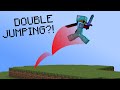 Minecraft UHC but you can DOUBLE JUMP...?