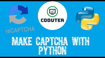 Make Captcha with python