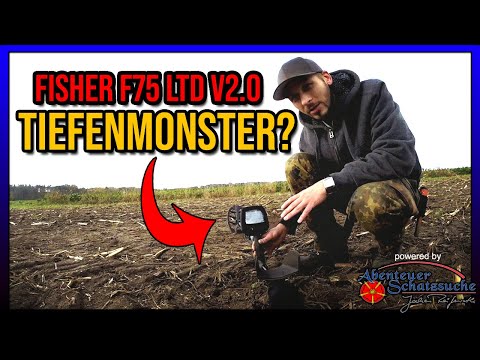 Produktbild von Fisher F75+ LTD Metalldetektor – NEU, Für Strand, Gelände & Pfad – USA-Import