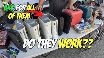 I Bought Untested Consoles and Cameras At A Flea Market!! Do They Work??