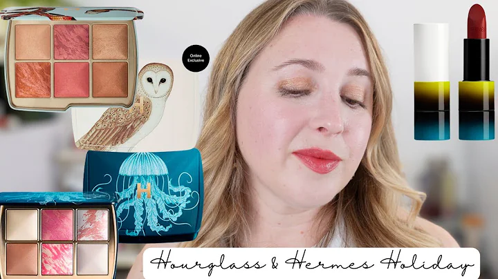 Hourglass Holiday Collection - Lightest & Deepest + Hermes Rouge Bruni