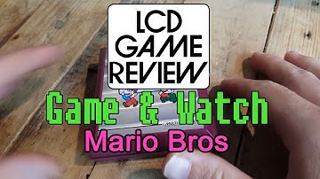 LCD Game Reviews - Nintendo Game & Watch: Mario Bros