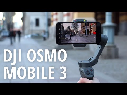 OSMO Mobile 3 - საუკეთესო მობილური სტაბილიზატორი