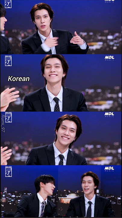 He can flirts in 4 languages 💚 #wayv #hendery