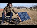 ソーラーパネルでポータブル電源を充電する　Jackery SolarSaga 100