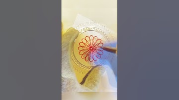 Spirograph Amazing Colourful design ASMR Satisfying #shorts #ytshorts