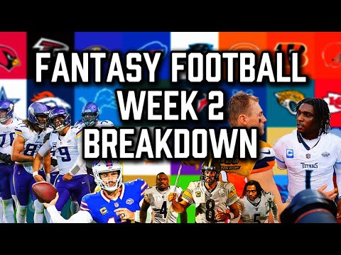 Fantasy Football Week 2: Breaking Down ALL 16 NFL Games | Not a Football Show