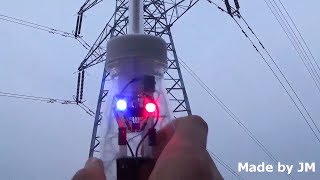 High Voltage Detector (Electrostatic Polarity Detector with increased sensitivity)