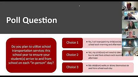 Reopening Webinar Series: Transportation & Food Services