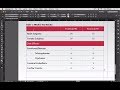 Inserting Tabs Into Table Cells InDesign Tip Of The Week 