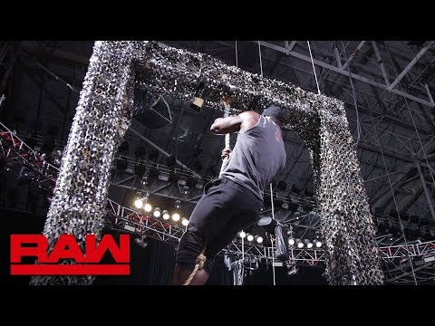 Sami Zayn challenges Bobby Lashley to a military-styled obstacle course: Raw, June 11, 2018