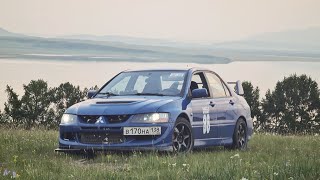 Mitsubishi lancer evo 8 проехал 1000км за один день offroad в лесу