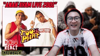 (THROWBACK) 2001 TOO PHAT - Anak Ayam - Live Anugerah Era #INDOREACT