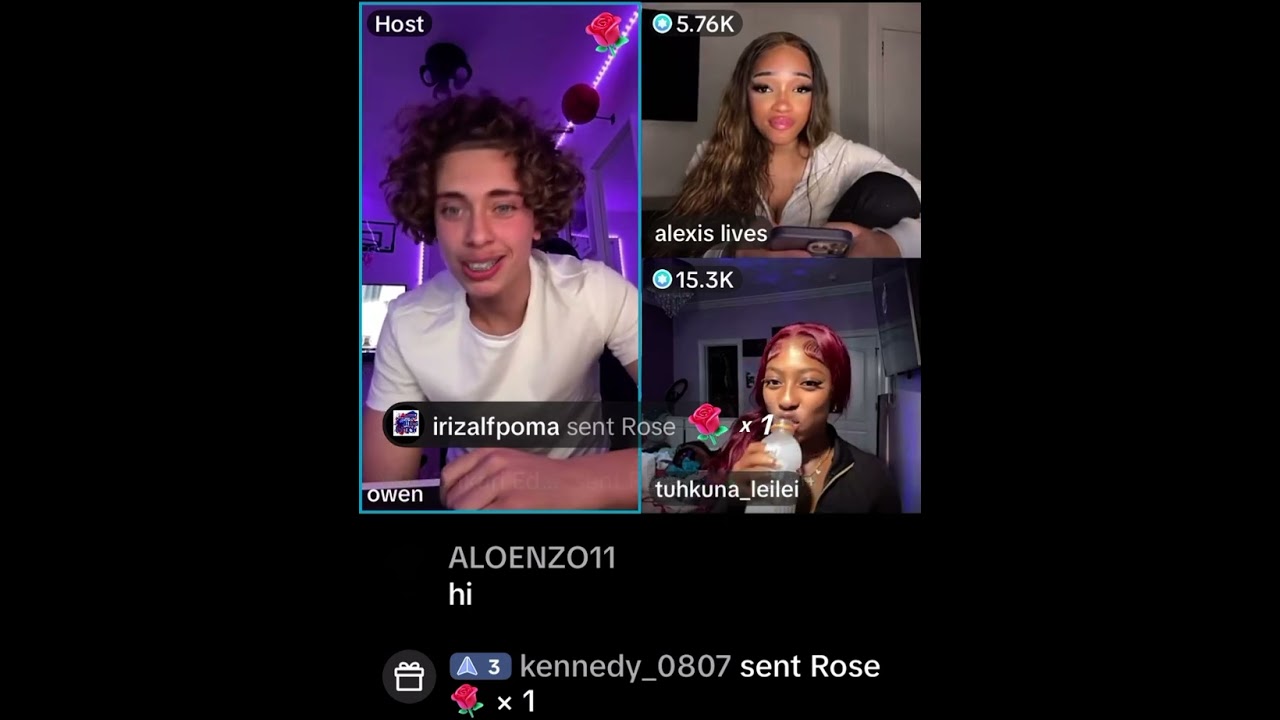 !!owen ,leilei ,alexes ,takis and yas tiktok live 22nd april 2025!!