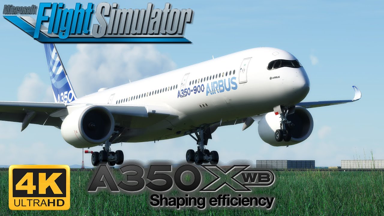 Microsoft Flight Simulator 2020 Airbus A350XWB Beautiful Landing At