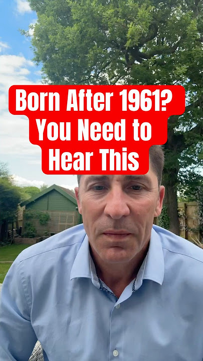 Born After 1961? You Need to Hear This. State pension age is changing again. #ukpension #pensions