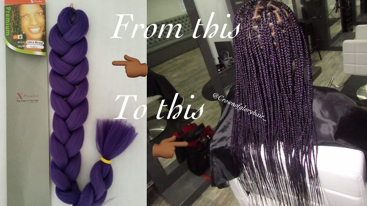 How I Prep Braiding Hair for Braids Box braids, Feedins, Knotless braids YouTube