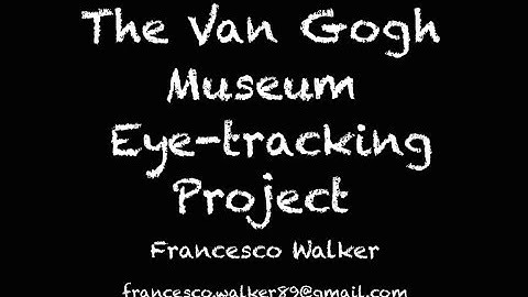 The Van Gogh Museum Eye-tracking Project