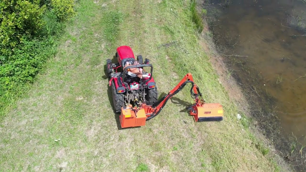 TEST DE L'ÉPAREUSE 100CM SEMI-LOURDE LIDERFARM