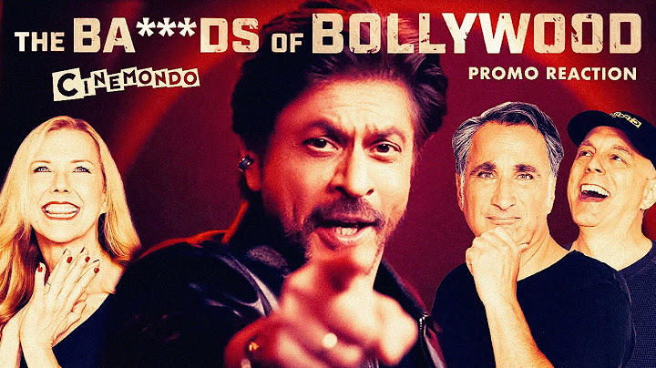 The Ba***ds of Bollywood Title Reveal REACTION! Hindi | Shahrukh Khan !