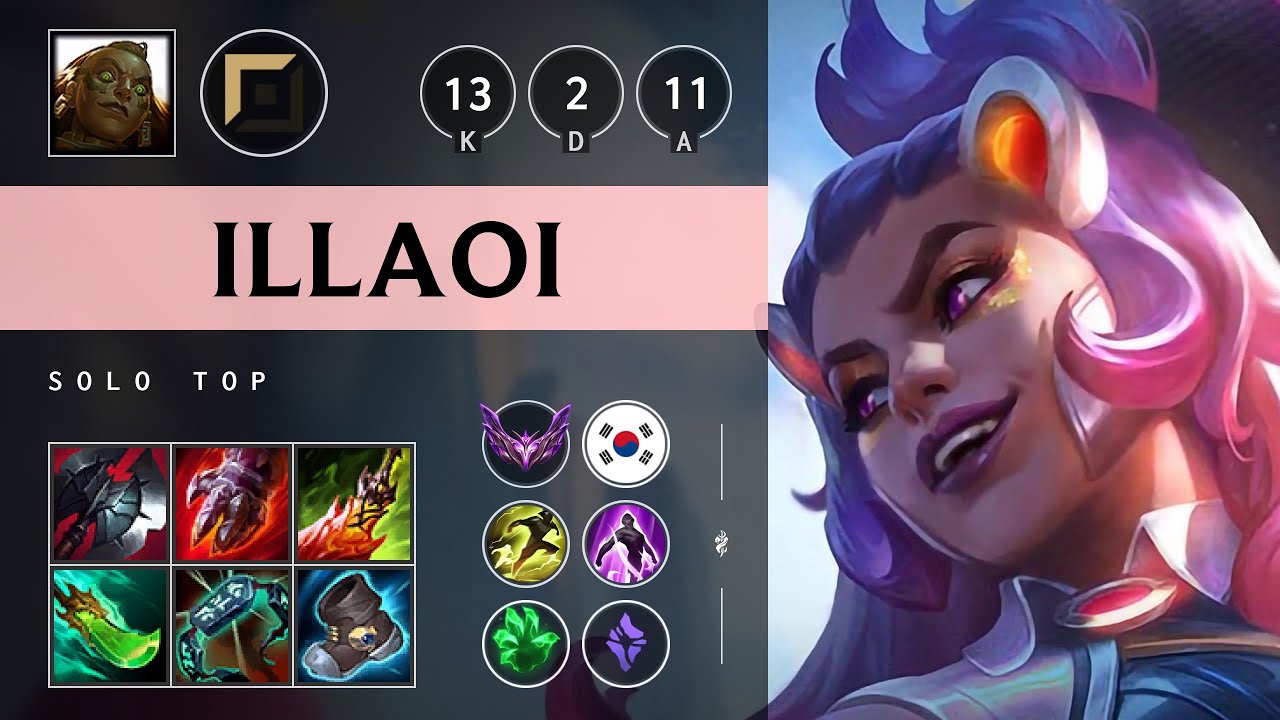Illaoi Top vs Ambessa - KR Master Patch 25.18