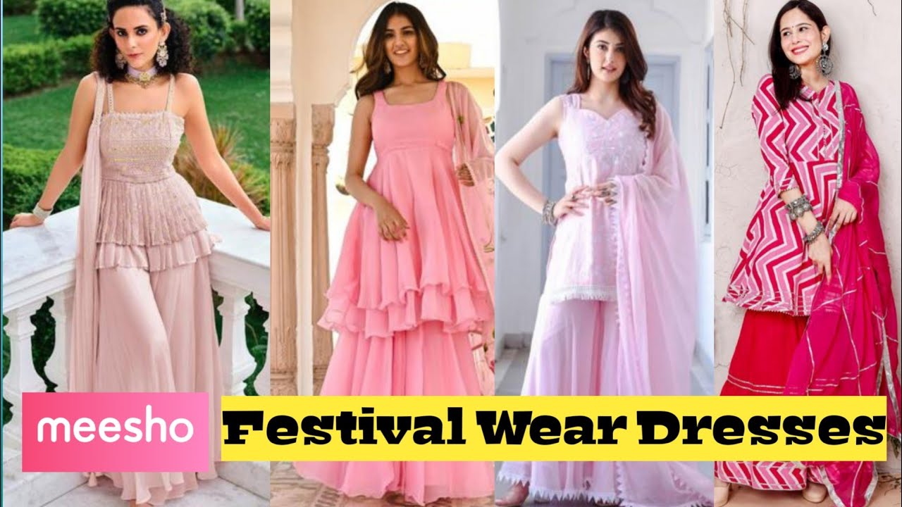 meesho 😍designer /Partywear /festive wear dresses|meesho dress haul ...