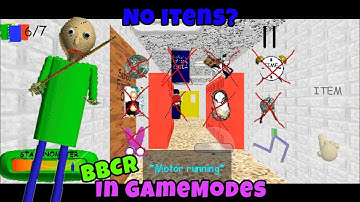 No Items Challenge - Baldi