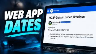 متى يتم إطلاق تطبيق الويب وتطبيق Companion الخاص بـ EA FC 27؟ screenshot 3