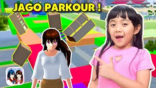 SAMANTHA PERTAMA KALI MAIN PARKOUR OBBY NAIK KE LANGIT DI SAKURA SIMULATOR 😍 GAME VIRAL INDONESIA