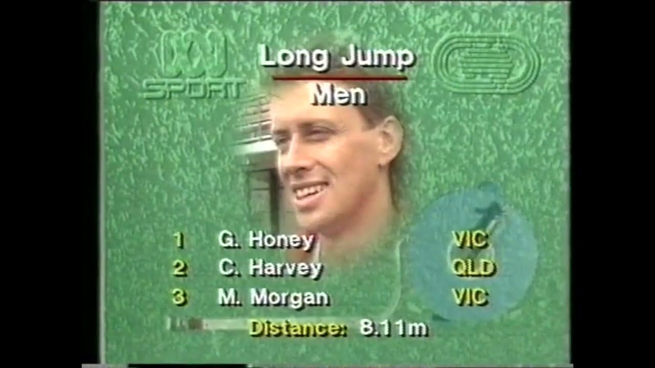 1989 Australian Championships Brisbane Mens Long Jump Final - YouTube