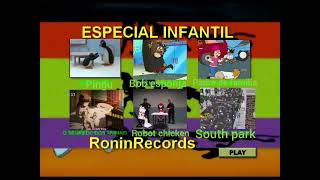 Especial Infantil 6 En 1 Dvd Pirata Menu