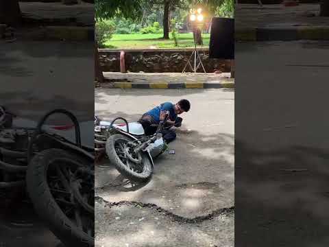 The moments after the accident... #shoot #accidentscene || Ashwani Rathore