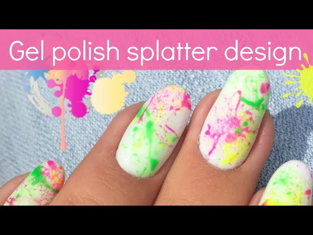 Hand Painted Splatter Realistic Nail Polish,brush,shapes PNG Picture And  Clipart Image For Free Download - Lovepik | 380139775