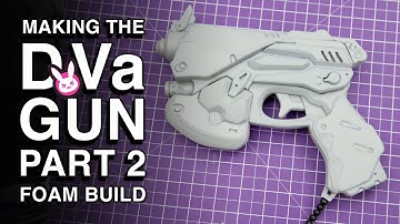 EVA Foam Build - D.Va Gun Replica - Part 2