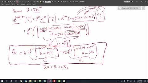 Systems with Complex Eigenvalues